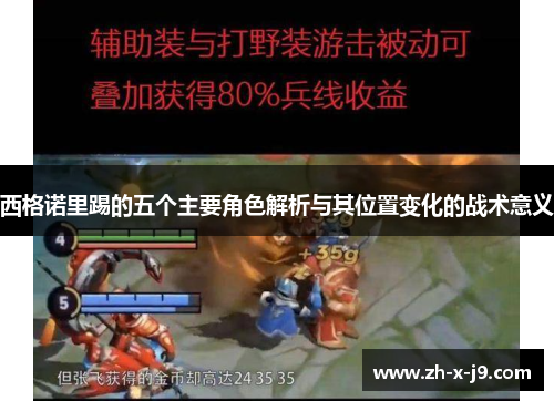 西格诺里踢的五个主要角色解析与其位置变化的战术意义